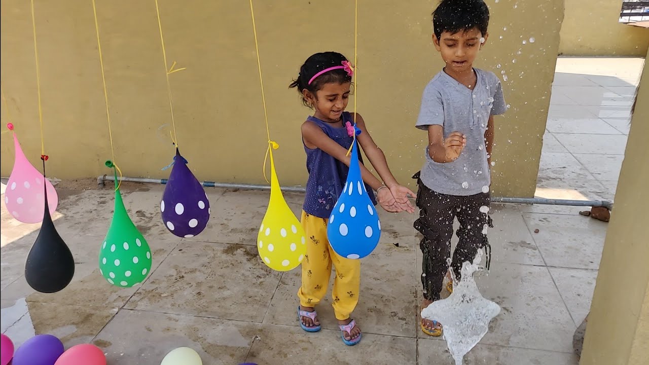 Water Balloon Pop | Water Balloon Popping | Balloon pop Sound effects