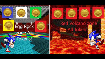 SRB2 v2.2 - Tutorial! - All chaos emerald tokens part 4. (Red Volcano, Egg Rock zone!)
