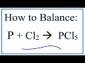 Balancing Chemical Equations with Chlorine
