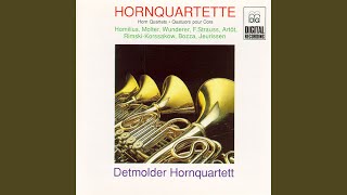 Three Quartets for Horns: Rondino à la Chasse