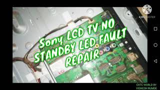 Sony klv32nx500 32&quot; lcd no standby led repair.