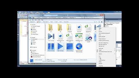 Visual C# Wpf Tutorial - Part 1 - Making a Media Player