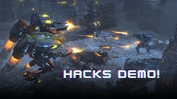 War Robots Harpy hack demo (Version 9.1)