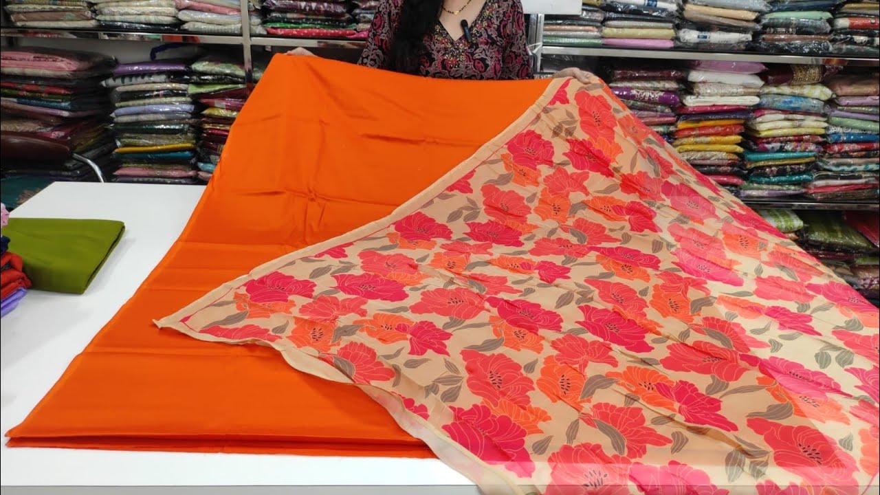 Plain Suit With Pure Dupatta Cotton Collection 