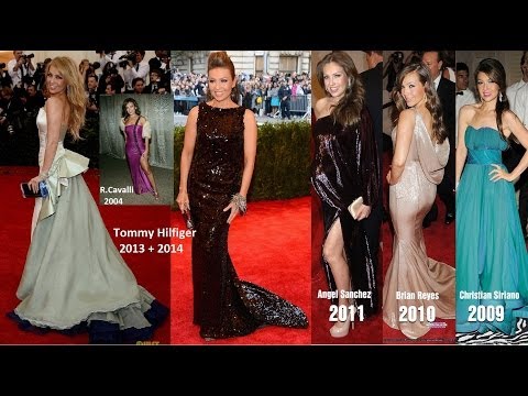 Видео: Прическа на Thalia в Met Gala