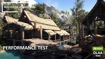 Remastering SKYRIM | 2024 - NOLVUS V6 QUICK PERFORMANCE TEST