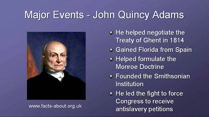 President John Quincy Adams Biography