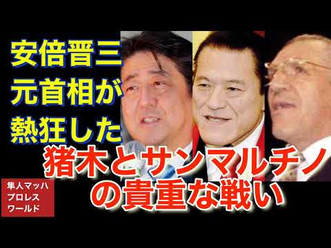 The rare fight between Inoki and Sammartino that ex-Prime Minister Abe was enthusiastic about