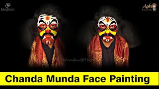 Chanda Munda Face Painting