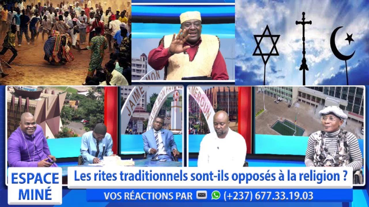 LES RITES TRADITIONNELS SONT-ILS OPPOSÉS A LA RELIGION ? ESPACE MINÉ DU 24 JUILLET 2025