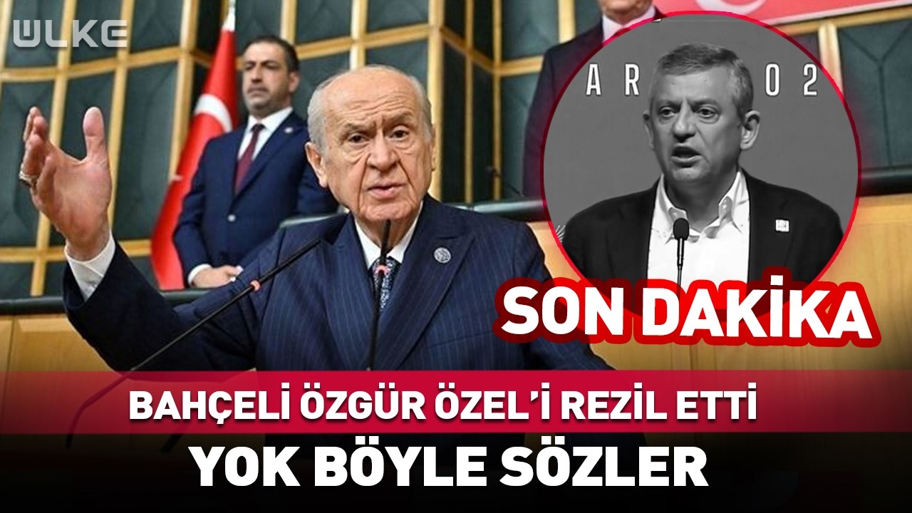 Bahçeli Özgür Özel'i Rezil Etti! Yok Böyle Sözler #Sondakika