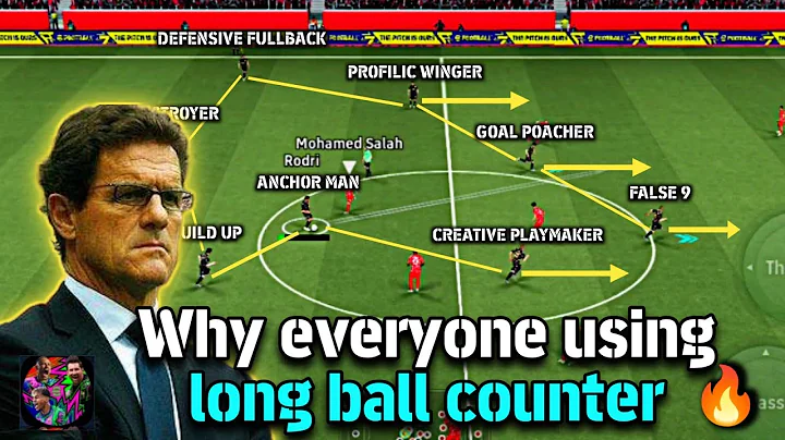 Why Everybody Is Using Long Ball Counter In eFootball 2026 Mobile 🔥