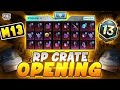 M13 rp crate opening pubg mobile