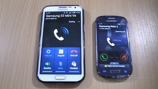 Over the Horizon Incoming call & Outgoing call at the Same Time Samsung Galaxy Note 2 +S3 mini VE Resimi