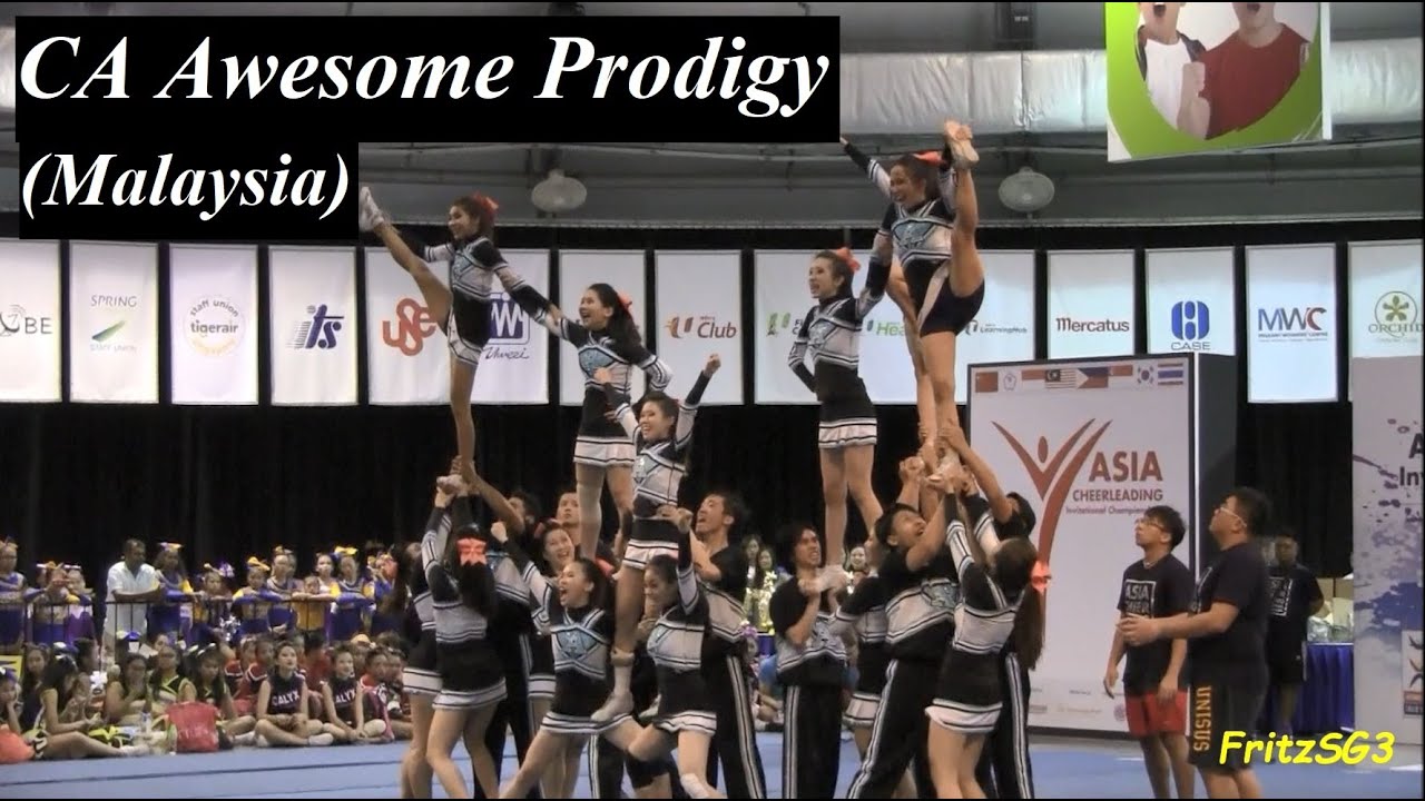 CA Awesome Prodigy (Malaysia) 2016 Asia Cheerleading Invitational Championships YouTube