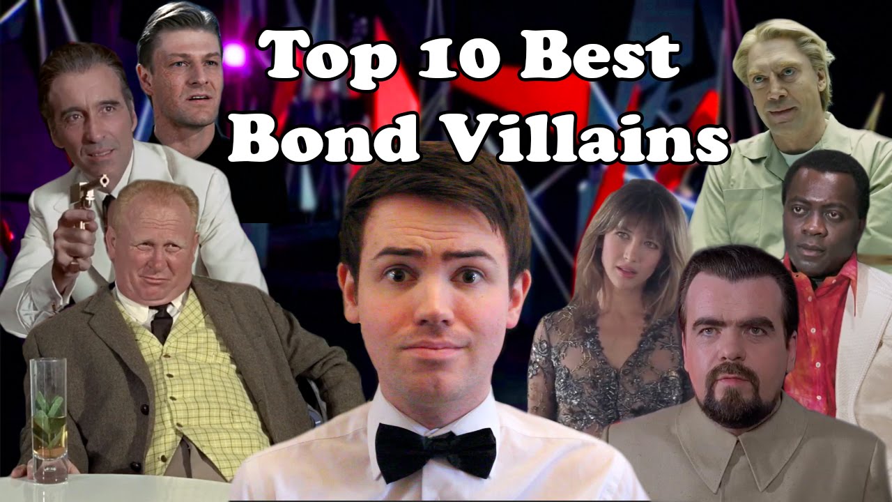 udledning Deqenereret øverst Top 10 Best Bond Villains - YouTube