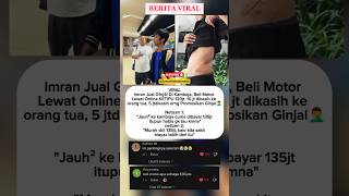 Uya kuya Sambut Imran yg Jual G1nj4l ke Kamboja seharga 135jt #viralvideo #shorts #trending