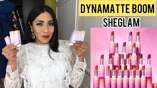 Labiales a prueba de besos 😱 NUEVO DYNAMATTE BOOM de SHEGLAM