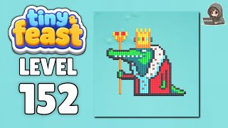 Tiny Feast level 152 walkthrough solution 