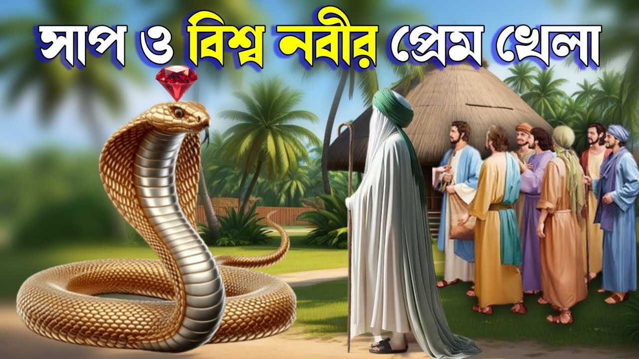 বিশ্ব নবী এবং এক সাপের সেই বিখ্যাত ঘটনা | ইসলামিক কাহিনি | নবীজির গল্প | Islamic video zone