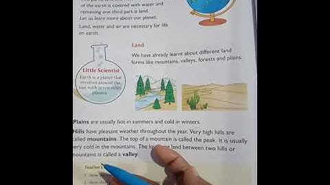 Reading and Explanation of chapter 21 Our Earth