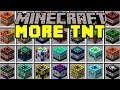 Minecraft MORE TNT MOD! | 100+ TNT, NUKES, DYNAMITES, & MORE! | Modded Mini-Game