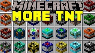 Minecraft More Tnt Mod 100 Tnt, Nukes, Dynamites, & More Modded Mini-Game