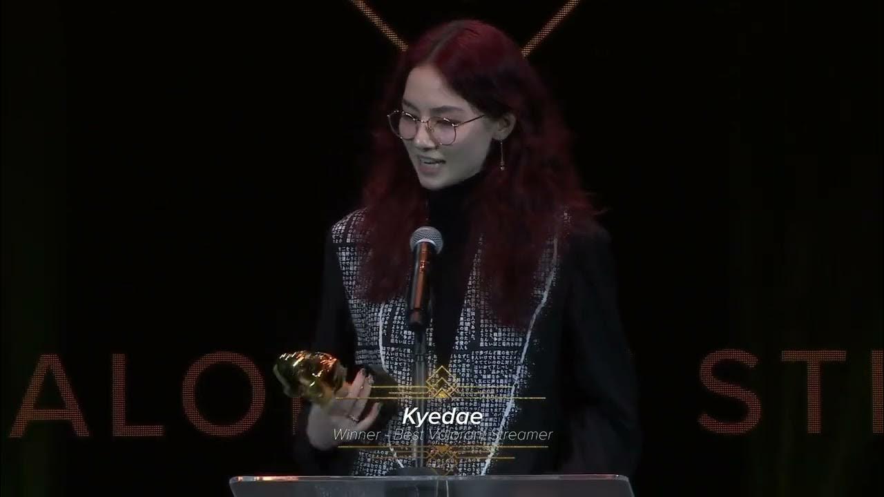 Kyedae impresses fans by making fun of her diagnosis during Streamer Awards  speech - Dexerto