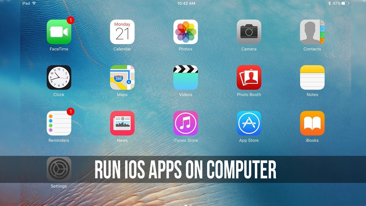 Run iOS Apps/Games on Computer! How to - YouTube