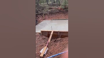 Pouring a Monolithic Foundation  for Metal Building #shorts #constructionvideos