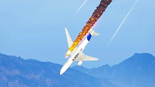 What Happened To Airbus A350 900 Few Minutes Before Landing -- Gta 5