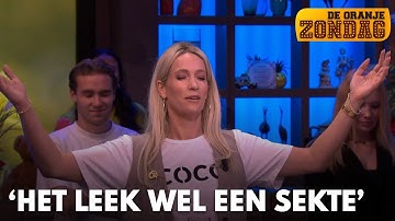 Hélène Hendriks doet parodie op congres van Volt, Merel Ek: ‘Het leek wel een sekte’