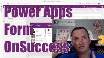 Power Apps Form OnSuccess, OnFailure, and OnReset