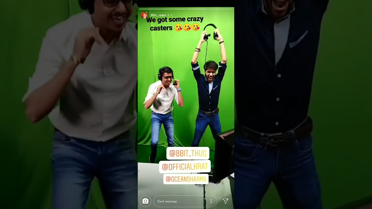 Unbelievable reaction 🤯🤩 of 8bit thug and ocean .on SOUL's first win in PMCO