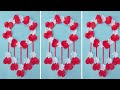 Wallmate /paper wallmate/কাগজের ফুল বানানো/হাতের কাজ/কাগজের তৈরি জিনিস