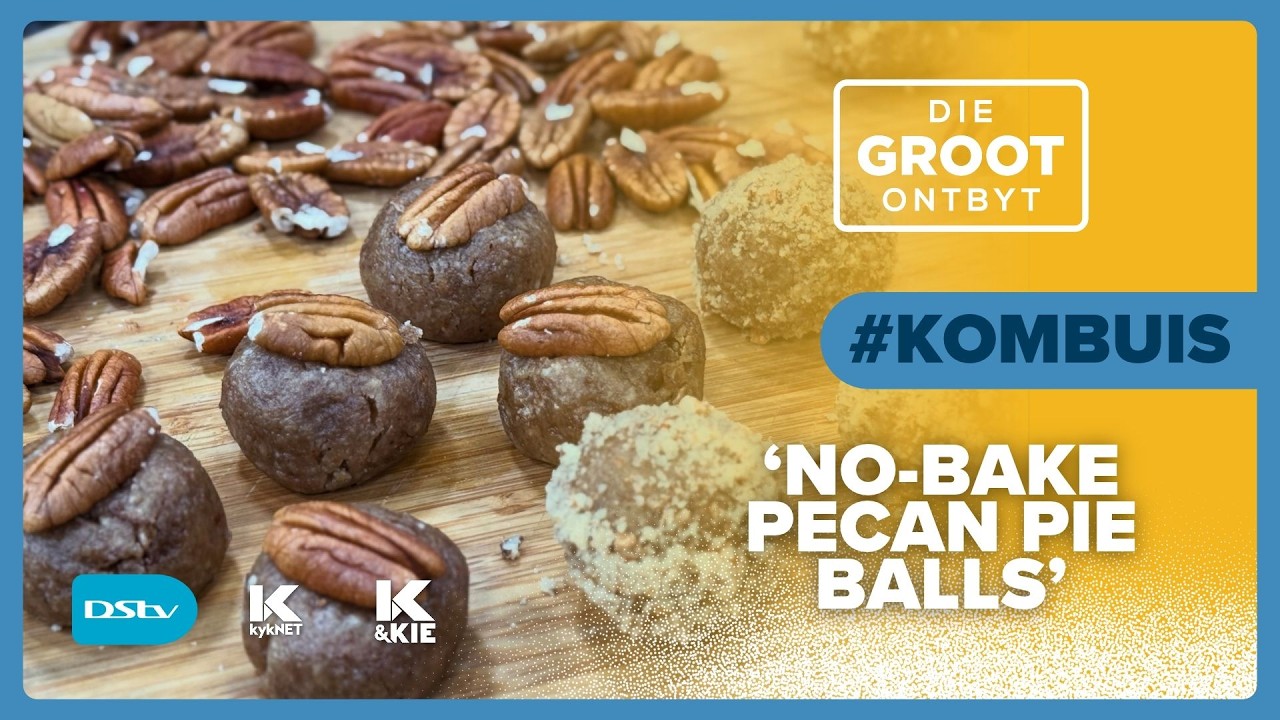 GROOT-Kombuis | Megan Smit maak heerlike ‘No-bake pecan pie balls' | 22 Oktober 2026