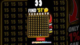 Find odd number 🤔 #mathematics #shorts #viral