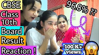 😱Reacting on my CBSE Class 10th BOARD RESULT (LIVE REACTION) 2021 | Sonika😊 Reaction Vlog | Grade 10