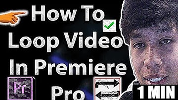 How To Loop Video In Premiere Pro Tutorial (2025)