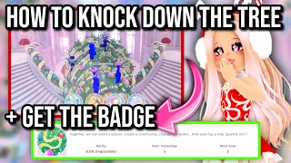 HOW TO KNOCK DOWN THE TREE AND GET THE TIMBURR BADGE *IN 2 MINUTES*