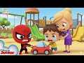 Spidey turns into Venom - fun videos for kids HQ superheroes toddlers children