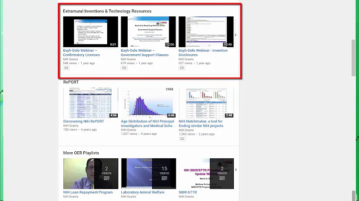 NIH Grants Introduction