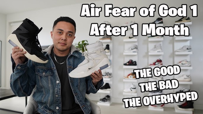 Nike Air Fear of God Raid Light Bone & Black: Review & On-Feet 