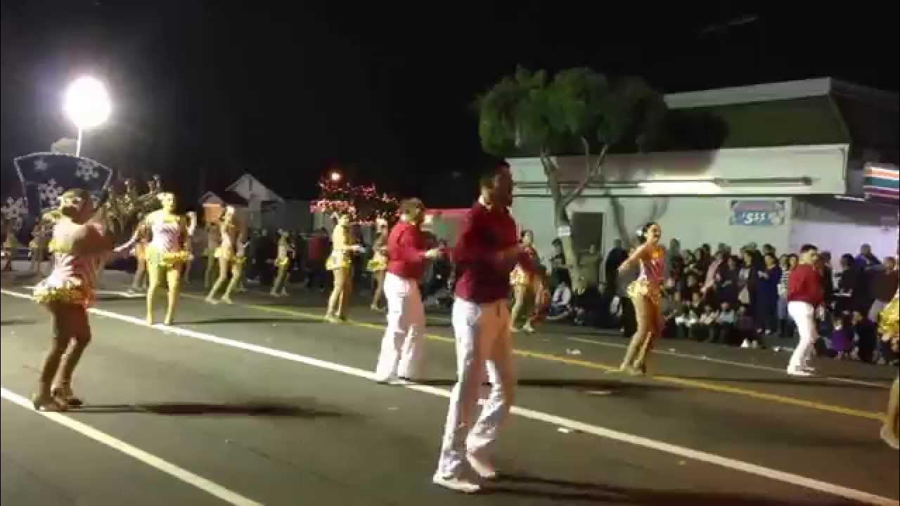 Alma Latina de Lynwood candy cane lane Christmas parade 2014 YouTube