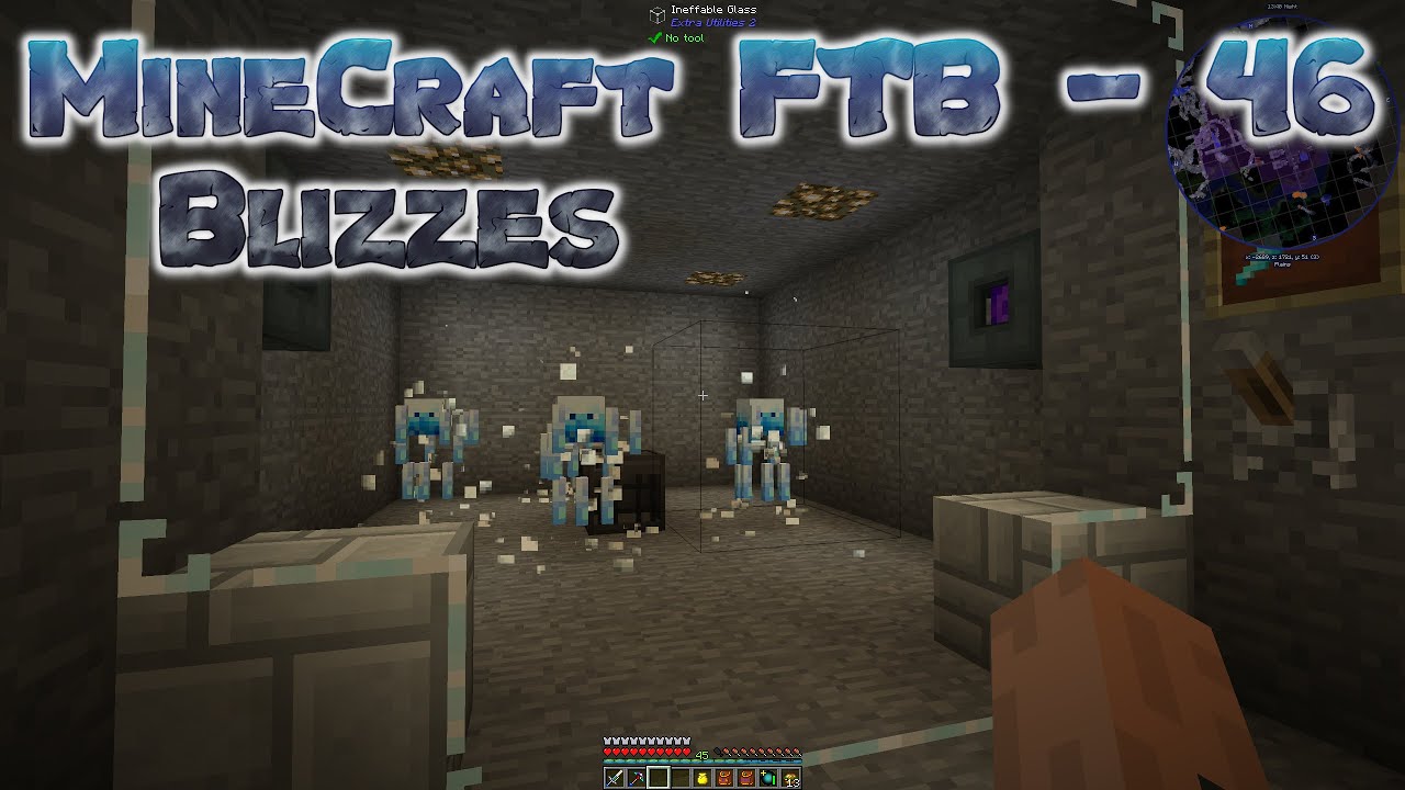 MineCraft FTB - 46 - Blizz Spawning Room - YouTube