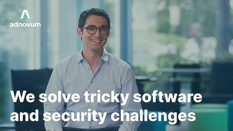 We solve tricky software and security challenges