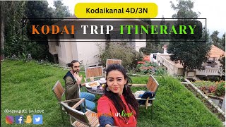 Kodaikanal 4D/ 3N itinerary | Happy New Year | Kodai winter trip | nomads in love