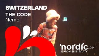 🇨🇭 Nemo - The Code (Switzerland 2024) I Live at Nordic Eurovision Party 2024