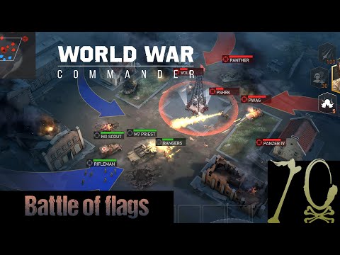 World War Armies PvP RTS Stuck chasing down  flags