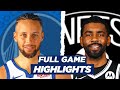 NETS vs GS WARRIORS FULL GAME HIGHLIGHTS | 2021 NBA SEASON